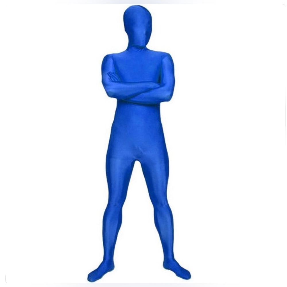 The Blue Man Morphsuits1 Pc Party Suit Halloween Costume Unisex Size XL Youth